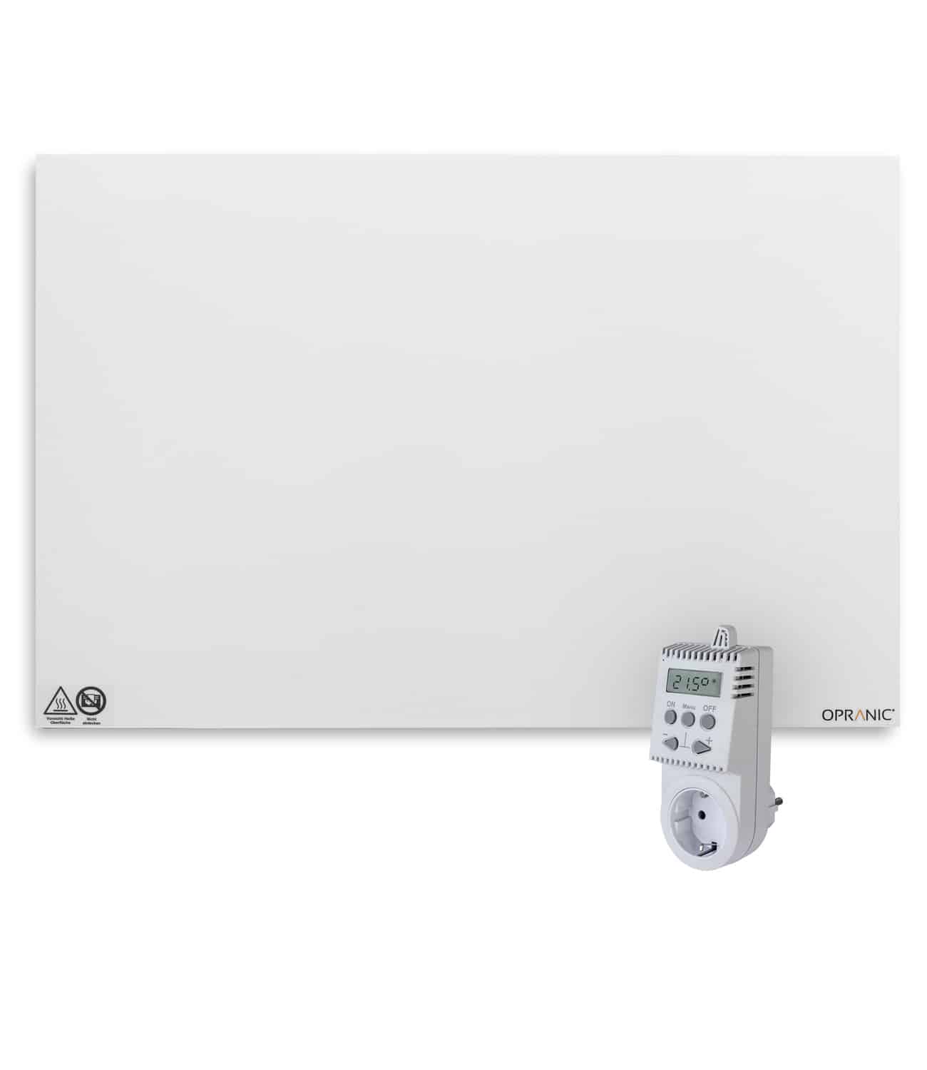 OPRANIC P5, Metal 300W, Infrared Panel Heater and OT50 Thermostat