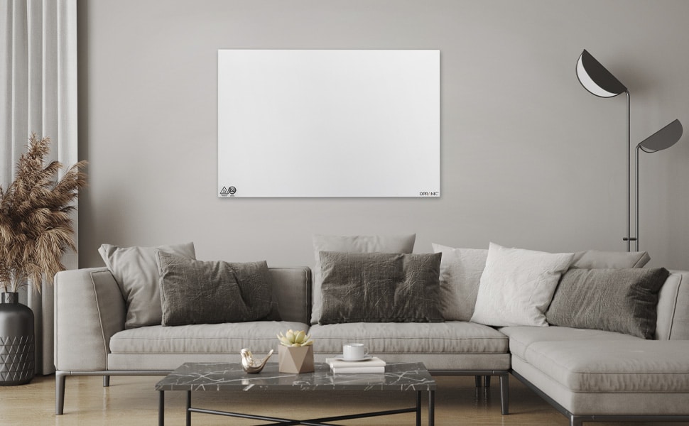 Infrared Panelheter Opranic P5H900 in a livingroom