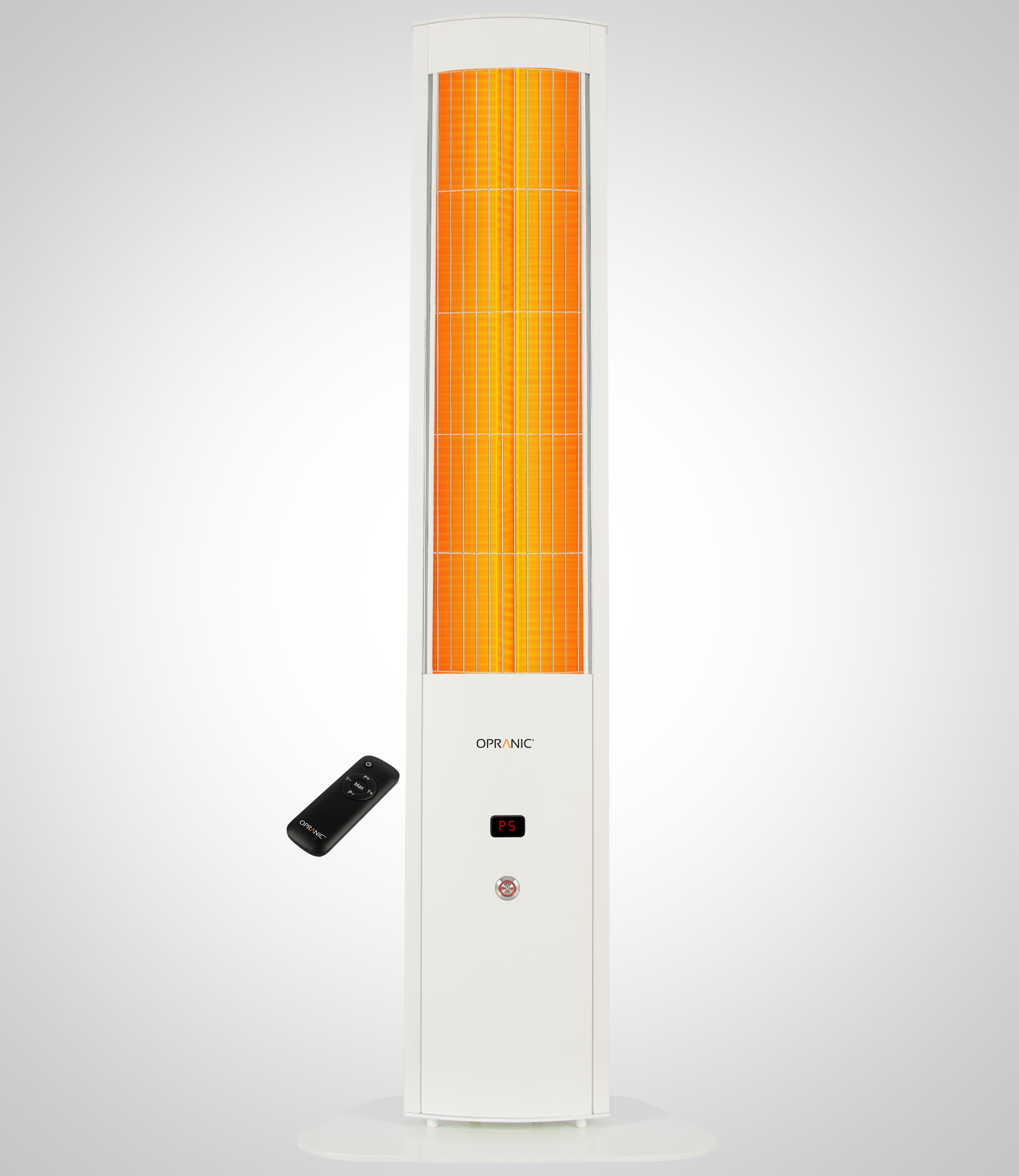 OPRANIC THOR S70R Portable Patio Heater 2300W, IR-X Carbon Black, IP65, Remote, Timer