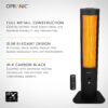 Opranic THOR S70R infrared heater – full metal body and slim design
