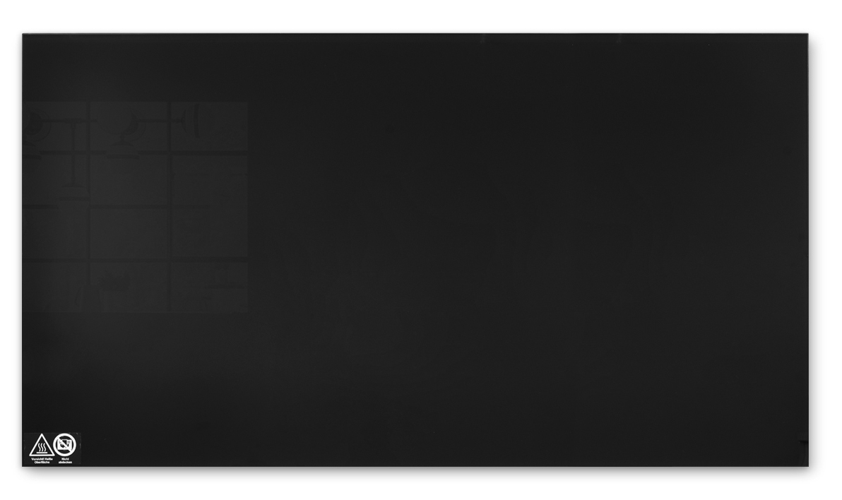 OPRANIC P7 Glass Infrared Panel Heater 450W – 900W in White or Black
