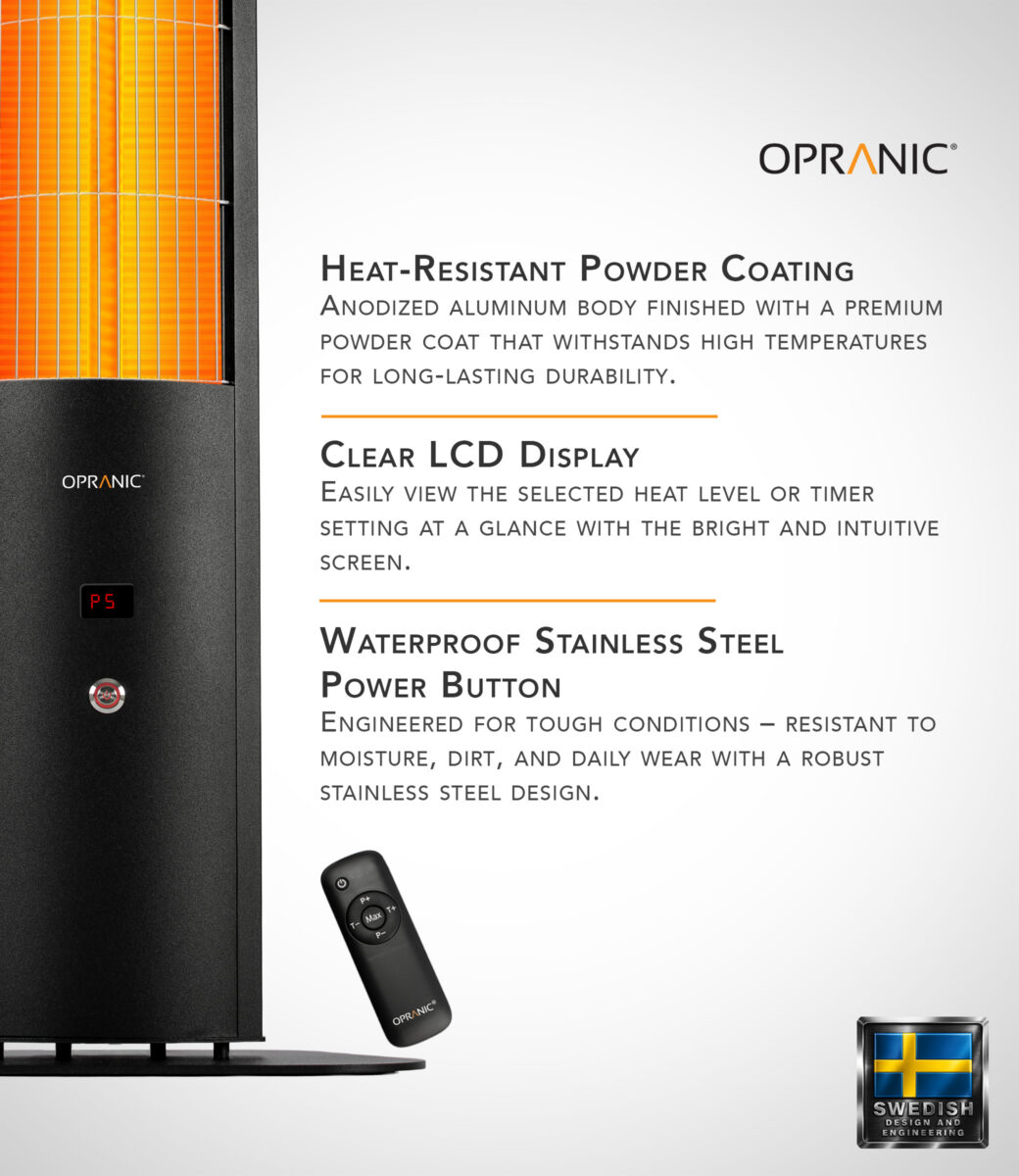 Opranic Thor S70 LCD-display en aan/uit-knop