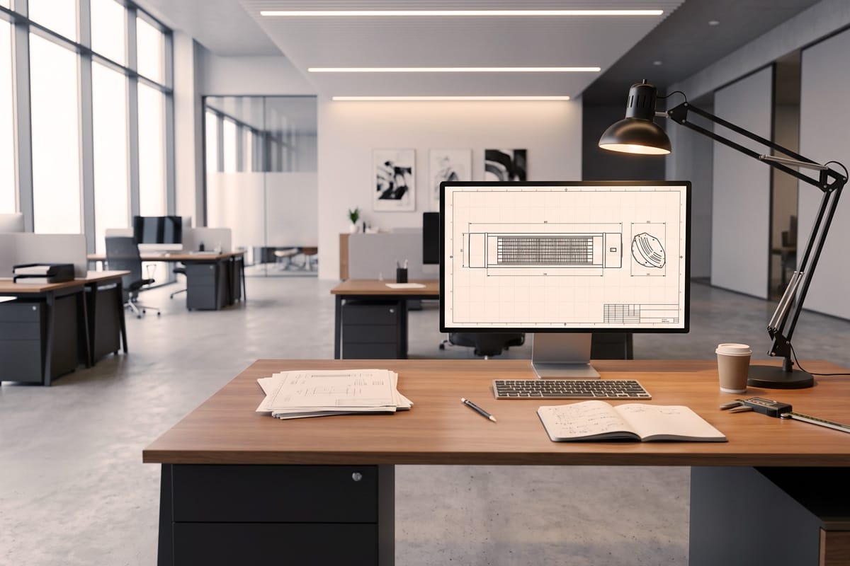 Opranic designstudio i Stockholm där IR-X Carbon Black-teknologin utvecklas