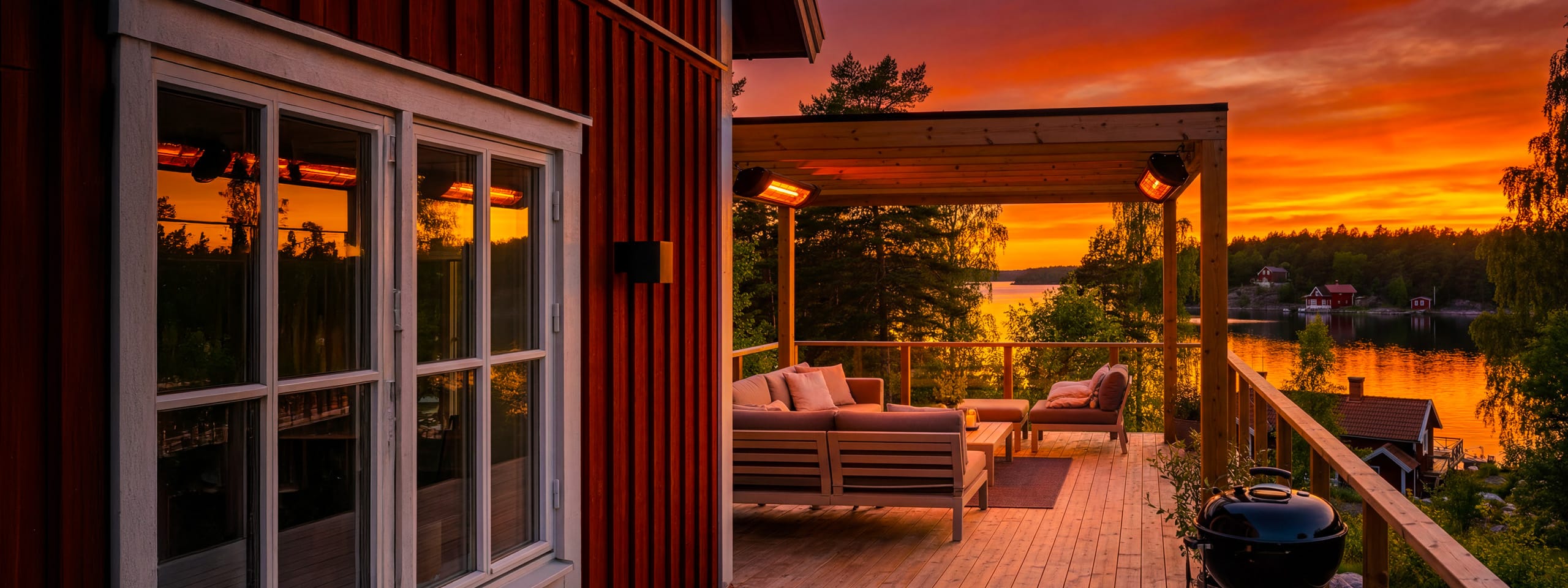 Outdoor Infrared Heaters for Terraces