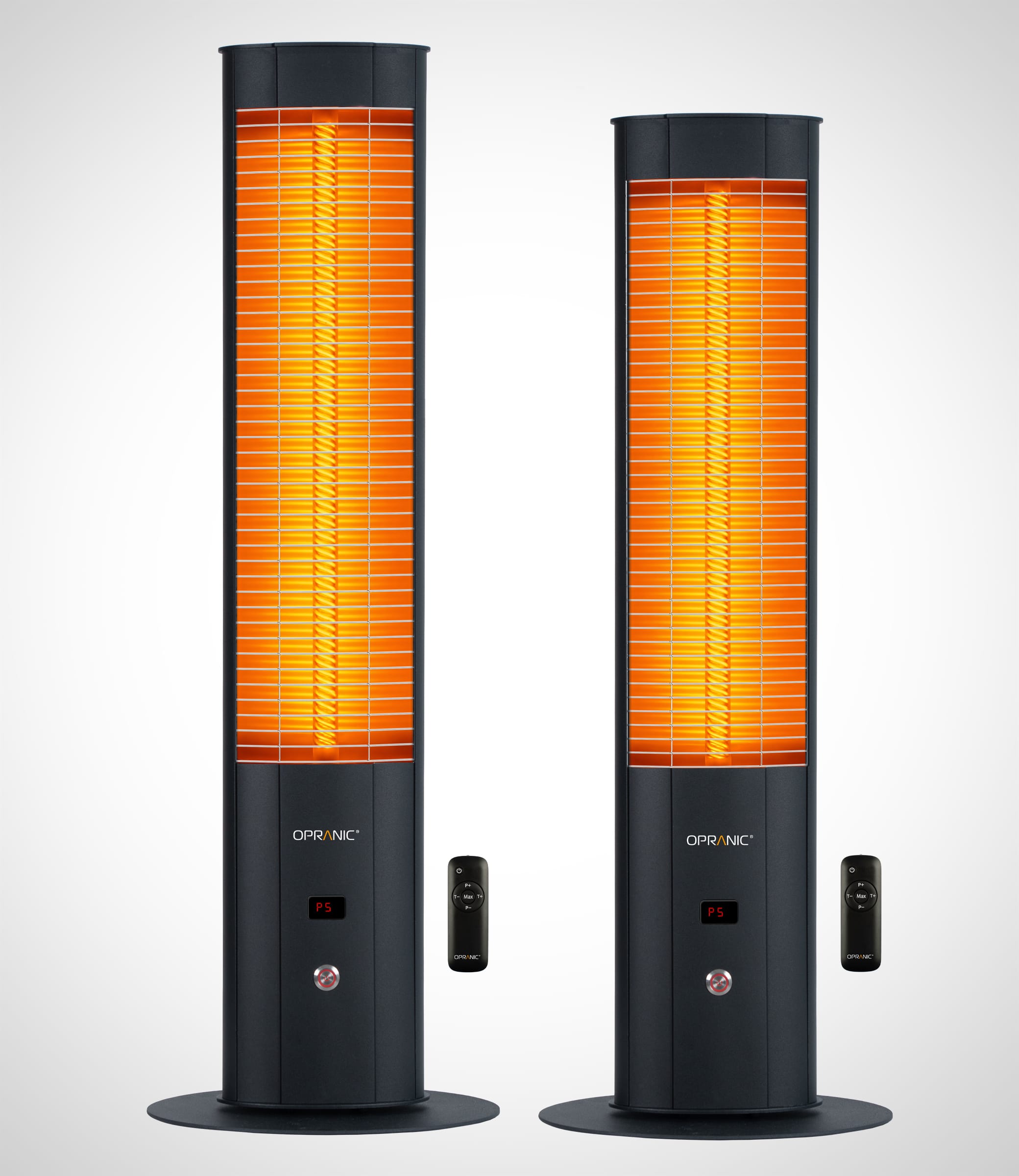 Opranic PRO V70R Patio Heater, Wall and Ceiling Mounted, with Remote Control